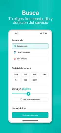 Captura de pantalla de Webel - Servicios A Domicilio en iPhone 3