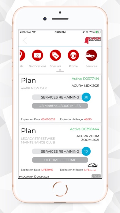 Screenshot 4 of Cannon Motors App