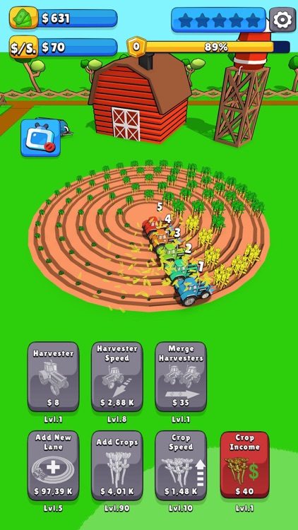 Idle Circle Farm screenshot-3