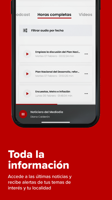 Caracol Radio Screenshot