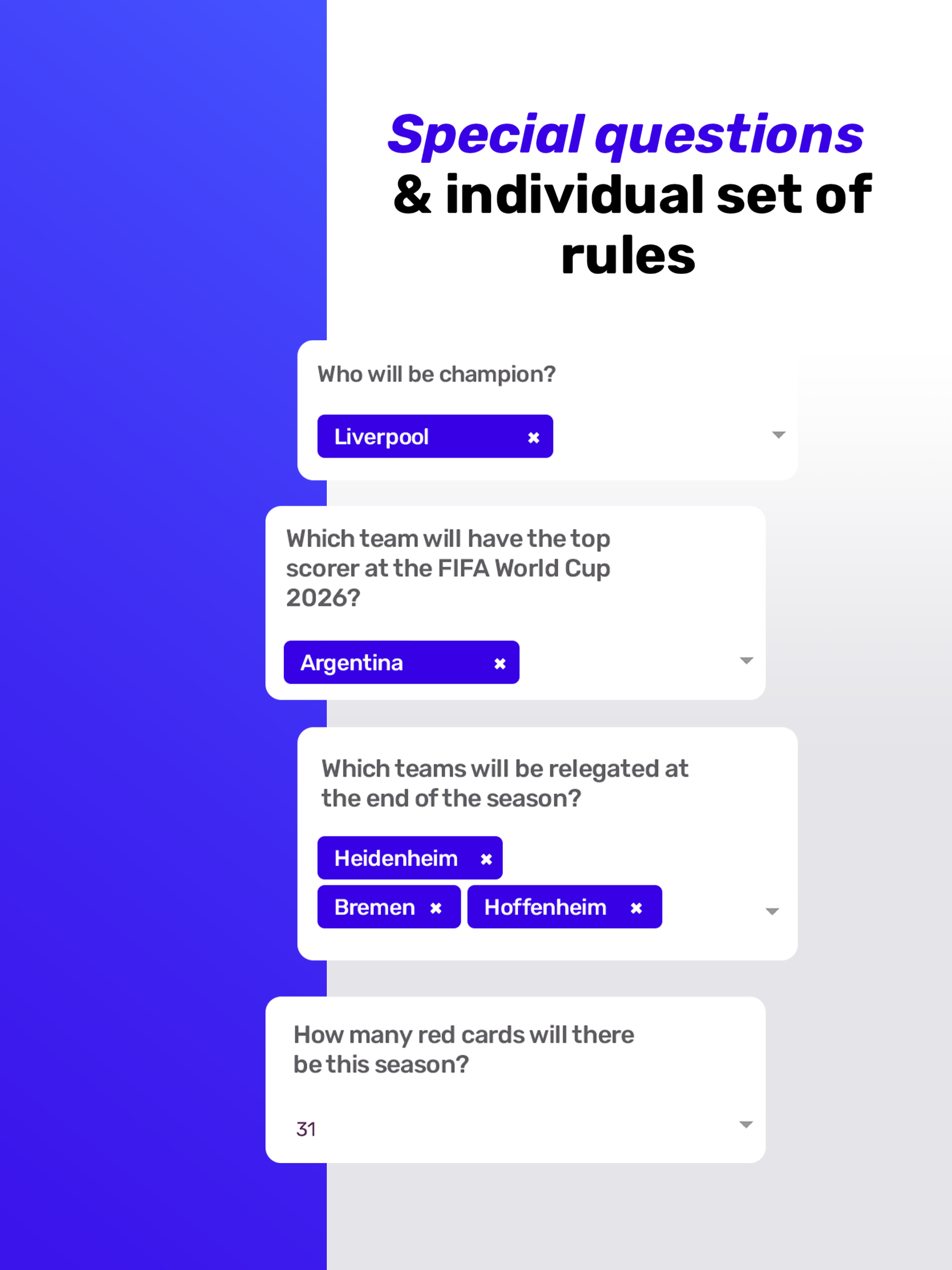 Teamtip - Your Predictor Game screenshot 14
