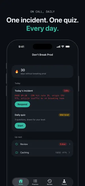 Don't Break Prod screenshot 1