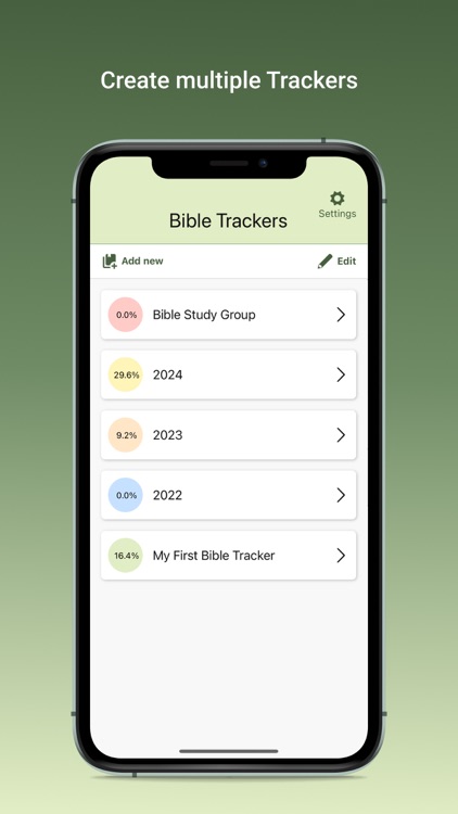 My Bible Tracker