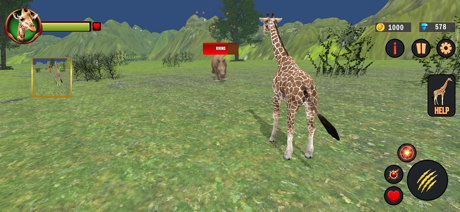 Giraffe Simulator Safari Game screenshot 5