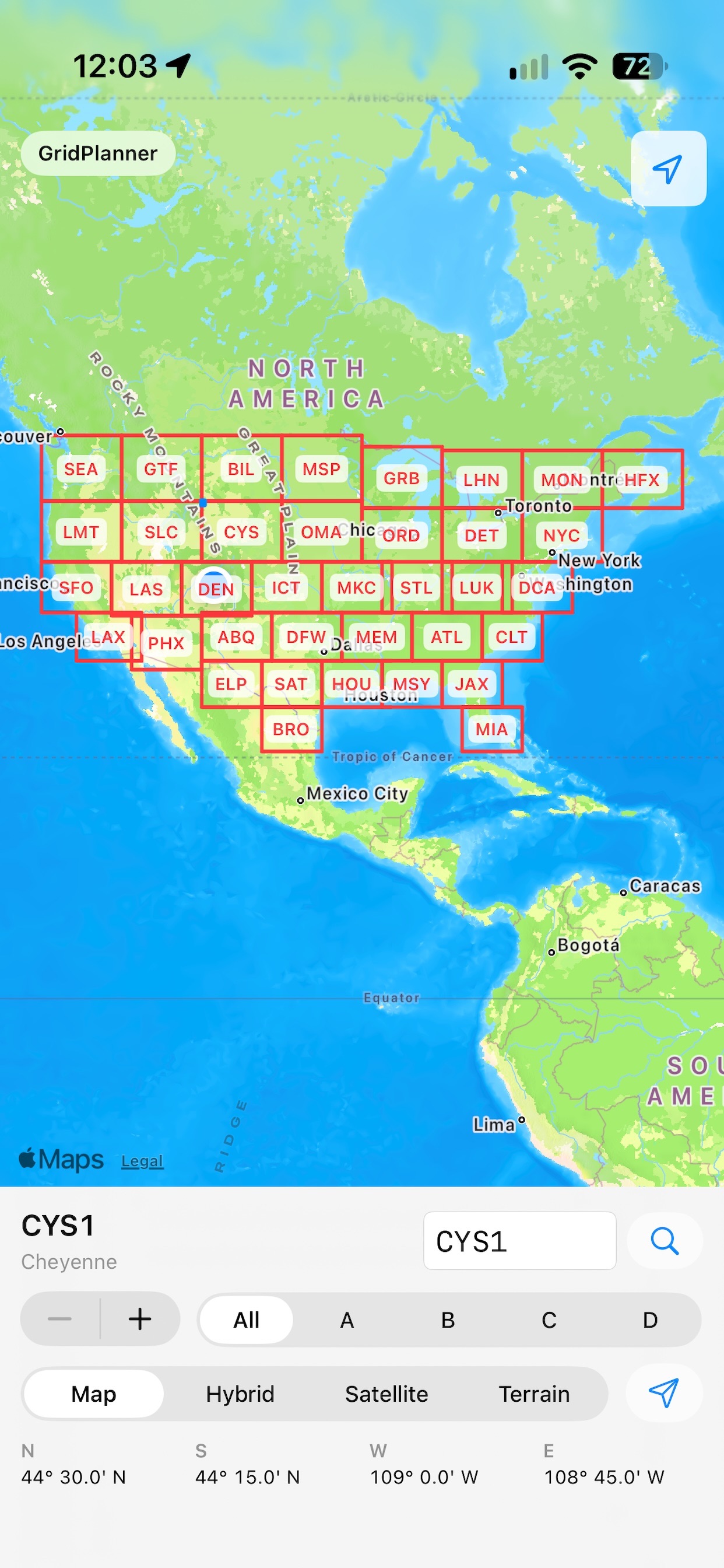 Screenshot 2 of SAR Grid