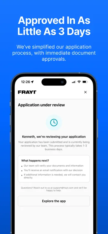 FRAYT Driver (next) screenshot 3 of 5