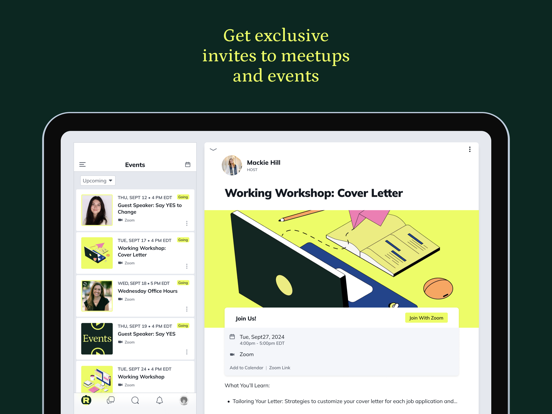 RoadMap Network iPad screenshot 5 - Social Networking app