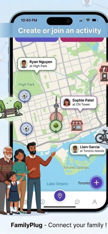FamilyPlug iPhone screenshot