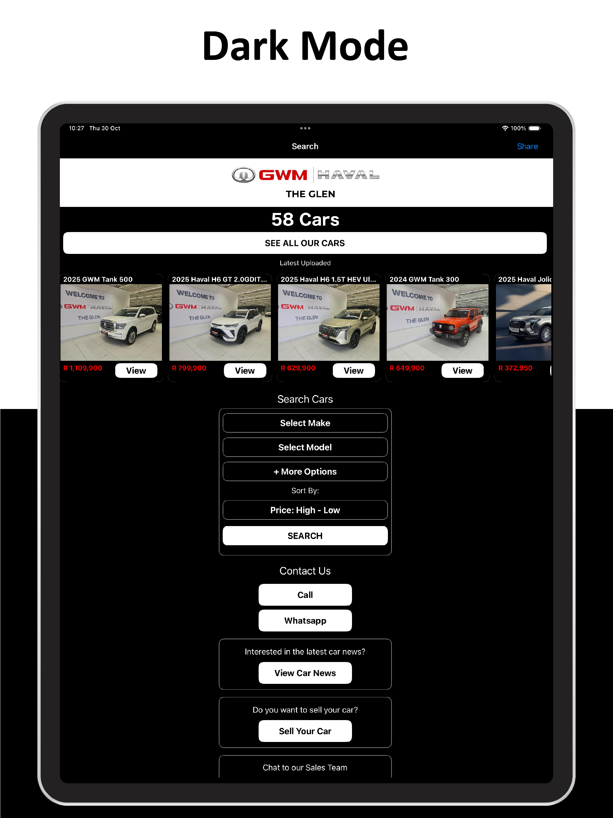 GWM Haval The Glen screenshot 20