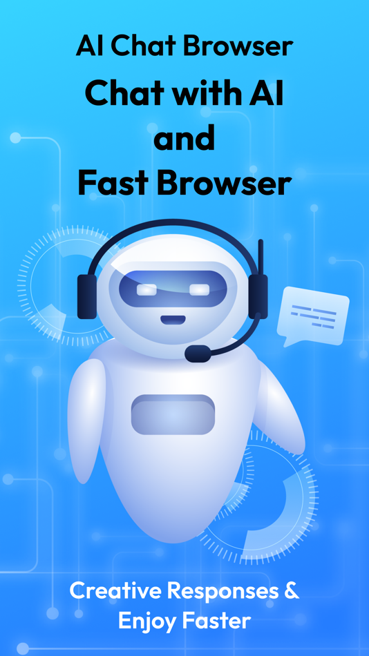 #1. Chat AI Browser - AI Chat (iOS) 由: Growup Infosoft