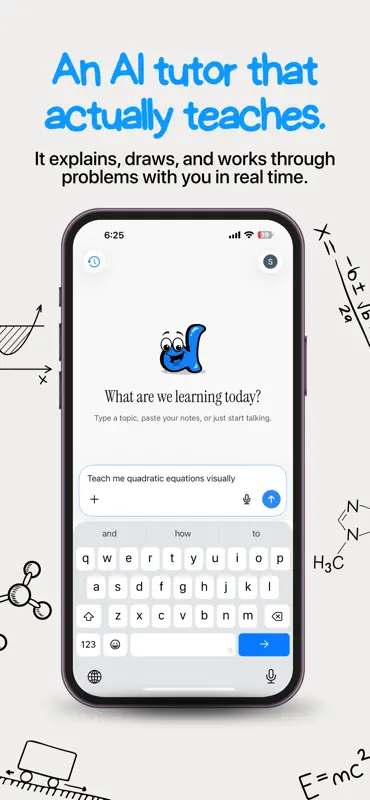 Dudely: AI Tutor & Homework screenshot 1 of 3