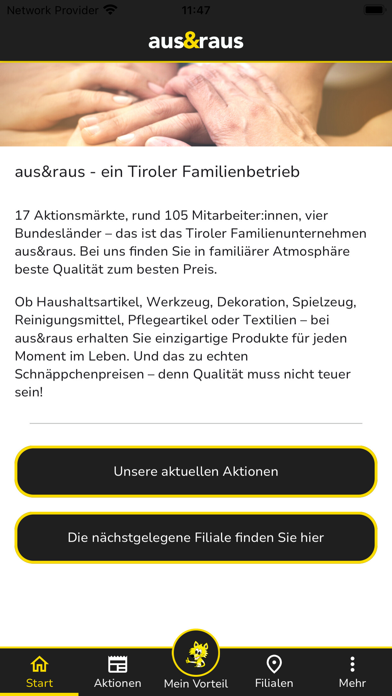 aus&raus Screenshot