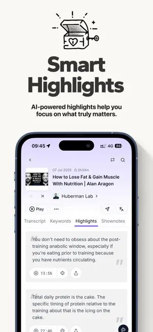 Podwise: Podcasts, Notes, AI screenshot 4