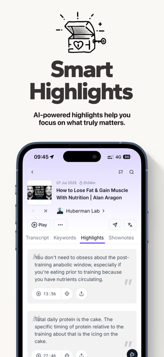 Podwise: Podcasts, Notes, AI Screenshot 4 of 8