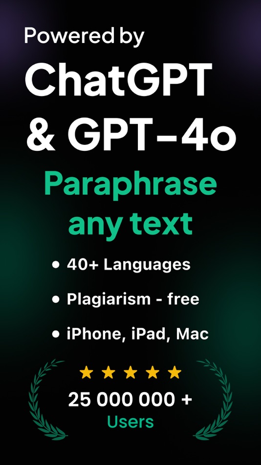 #1. Paraphrase - Paraphrasing Tool (iOS) Podle: Alpesh Lakhani