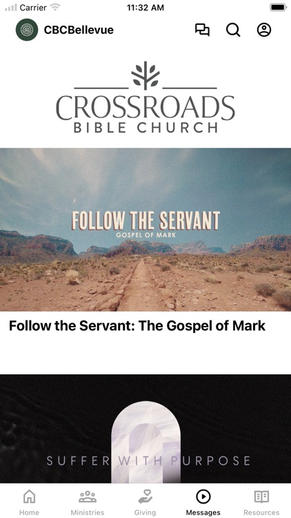 Crossroads Bible Bellevue CBC screenshot-3