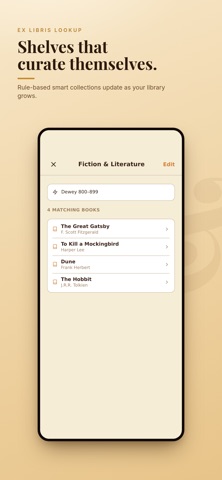 Ex Libris Lookup iPhone screenshot