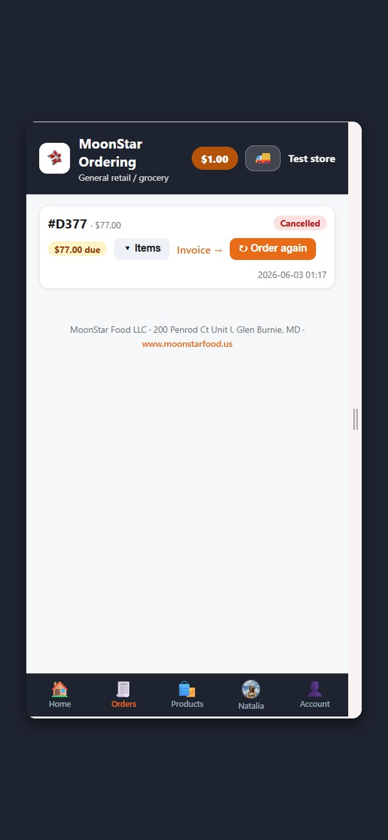 MoonStar POS screenshot 5