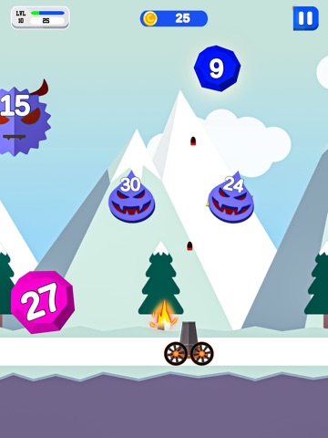 Cannon Shooter Game 2025 iPad screenshot