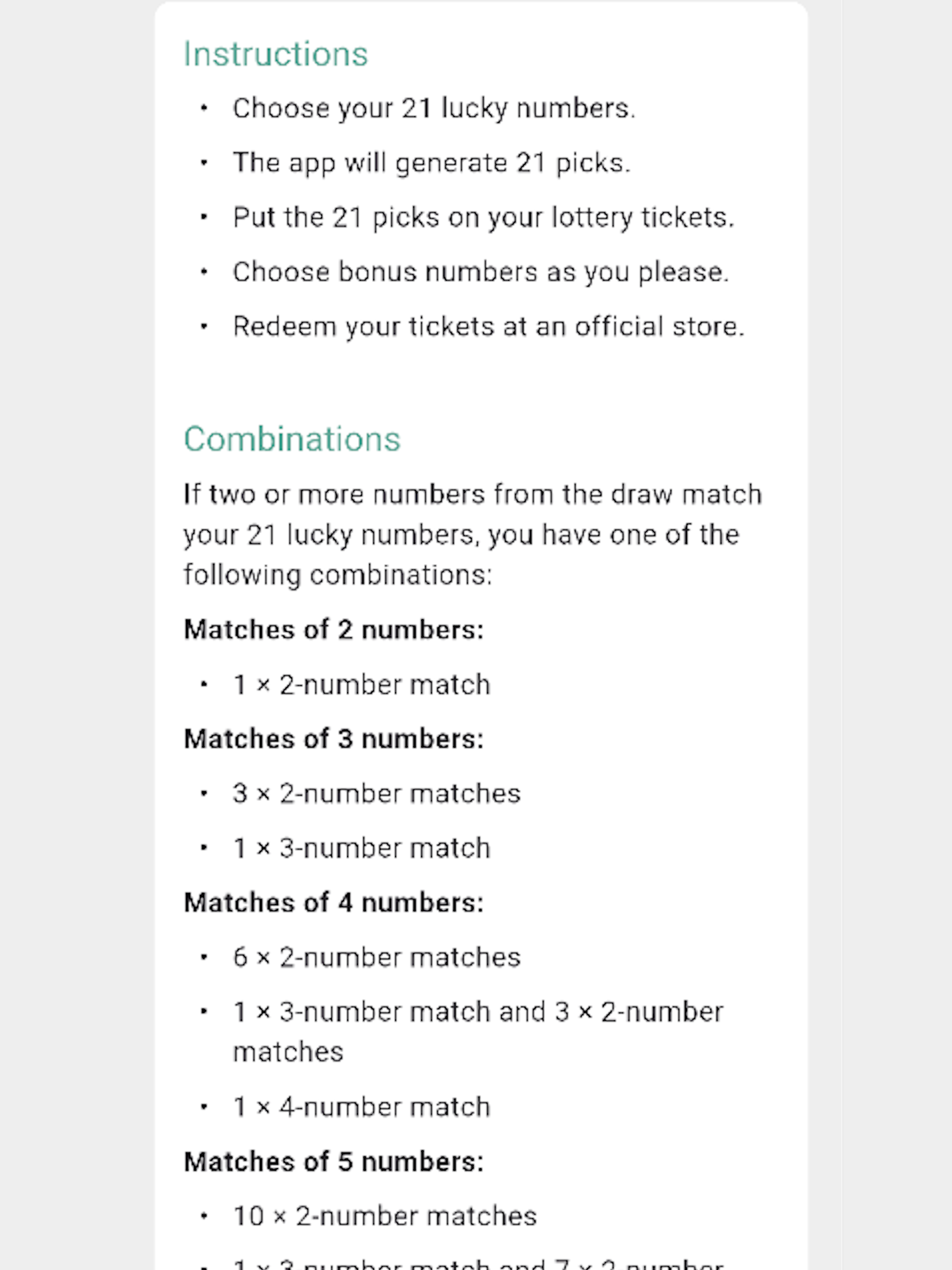 Lottery System21 screenshot 13