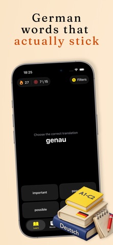 Master German Vocabulary Screenshot 1 of 7
