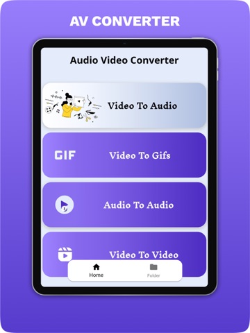 Audio Video Media Converter iPad screenshot