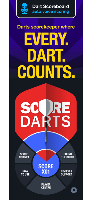 Score Darts Scoreboard Screenshot 1 of 6