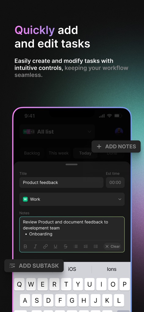 Blitzit App - Productivity App | MWM