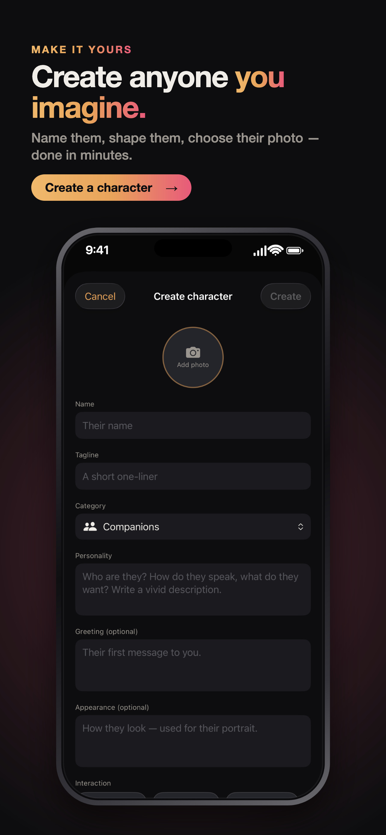 Castmates: Offline AI Roleplay screenshot 5