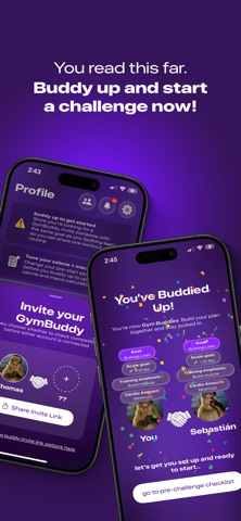GymBuddy75: Fitness Together screenshot