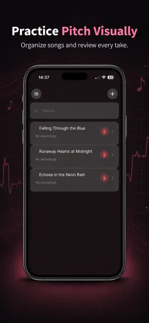 Vocal Pitch Recorder screenshot 2