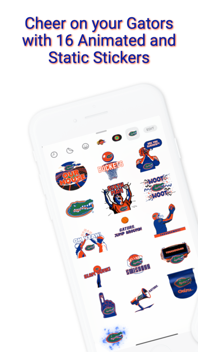 Screenshot #2 pour Gators Animated Sticker Pack