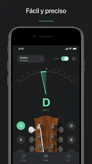 tuner pro afinador de guitarra iphone capturas de pantalla 3