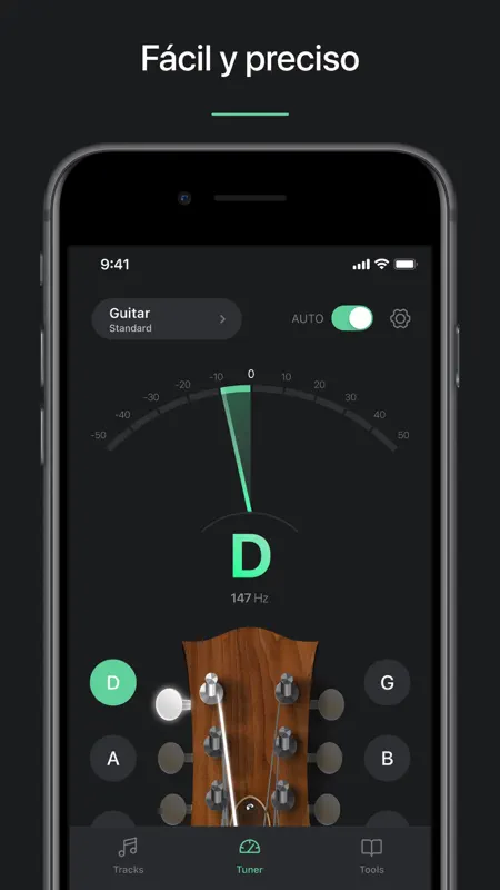 Tuner Pro Afinador de Guitarra screenshot 3 of 10
