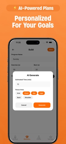 1 Minute Workout: Daily Habit iPhone screenshot