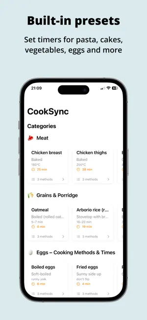 CookSync - Multi-Cooking Timer screenshot 2