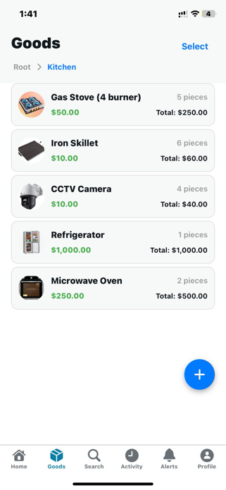 Goods Count Screenshot 1 of 6