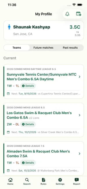 Net Results screenshot 1