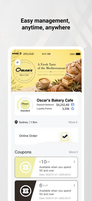 Oscar's Bakery Cafe screenshot 1