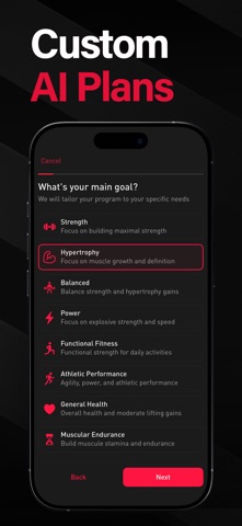 Gravitus - Gym Workout Tracker screenshot