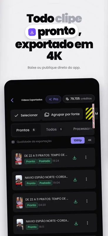 Cut.Pro: Cortes de Vídeo IA screenshot 5 of 6