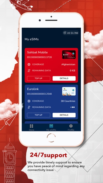 eSIM Travel & Internet Global Screenshot