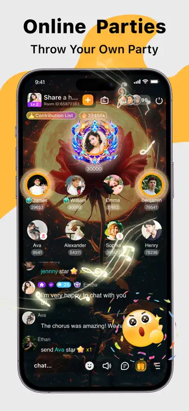 Saada - Live Chat Party screenshot 6 of 6