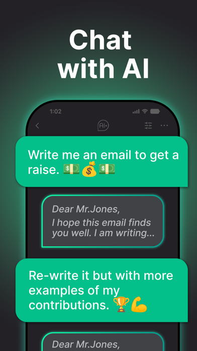 Chat AI + Al Text Essay Writer Screenshot