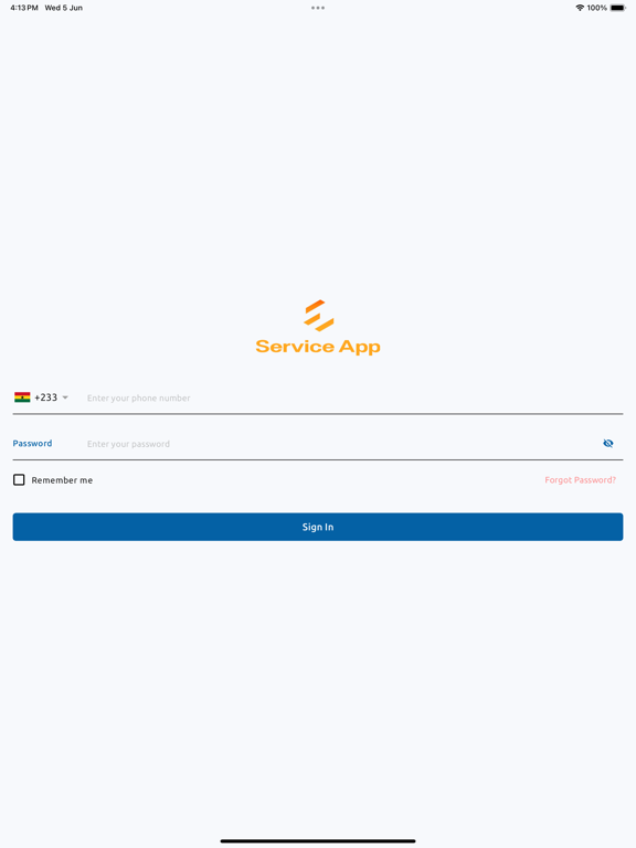 App screenshot
