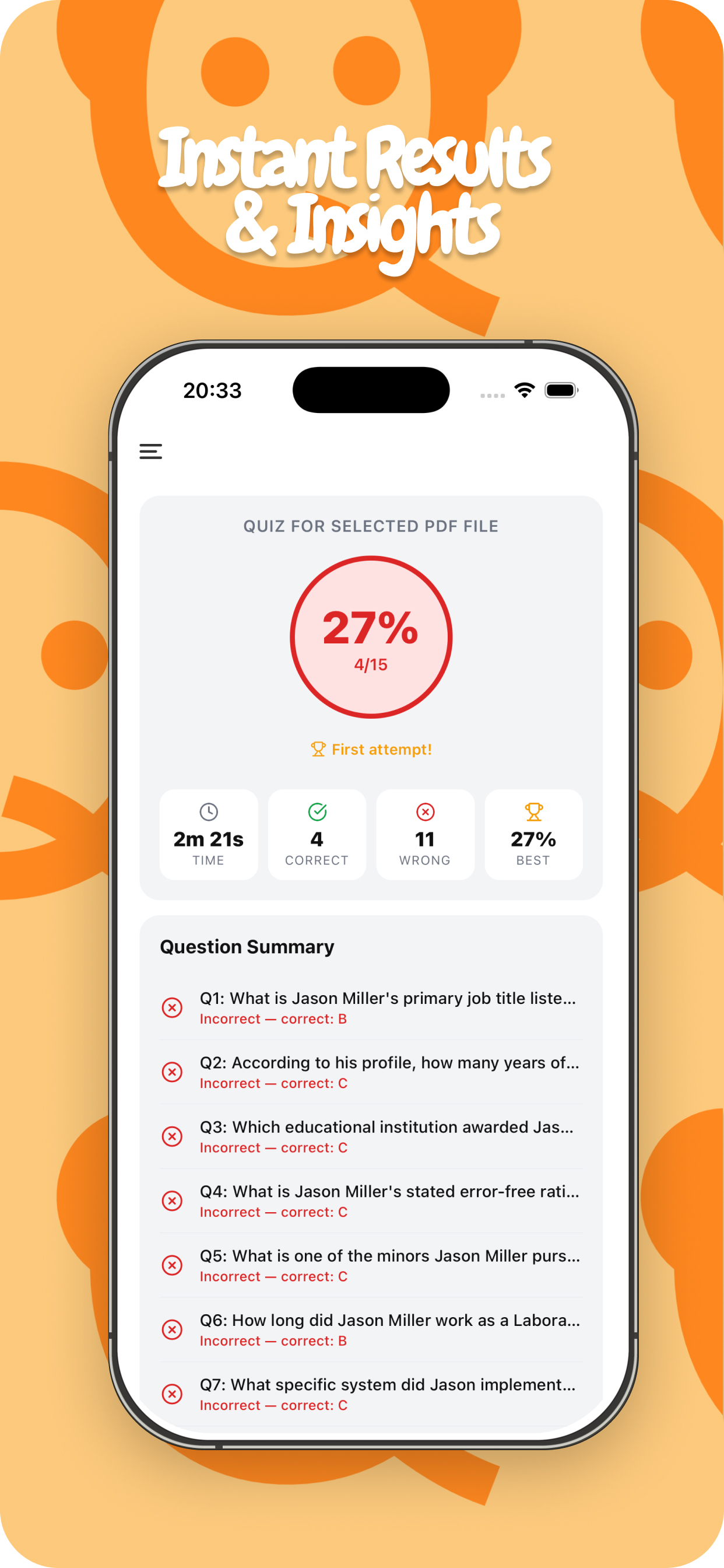 Quizly - AI Quiz generator screenshot 3