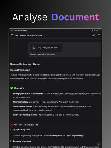 MeraChat - AI Assistant iPad screenshot