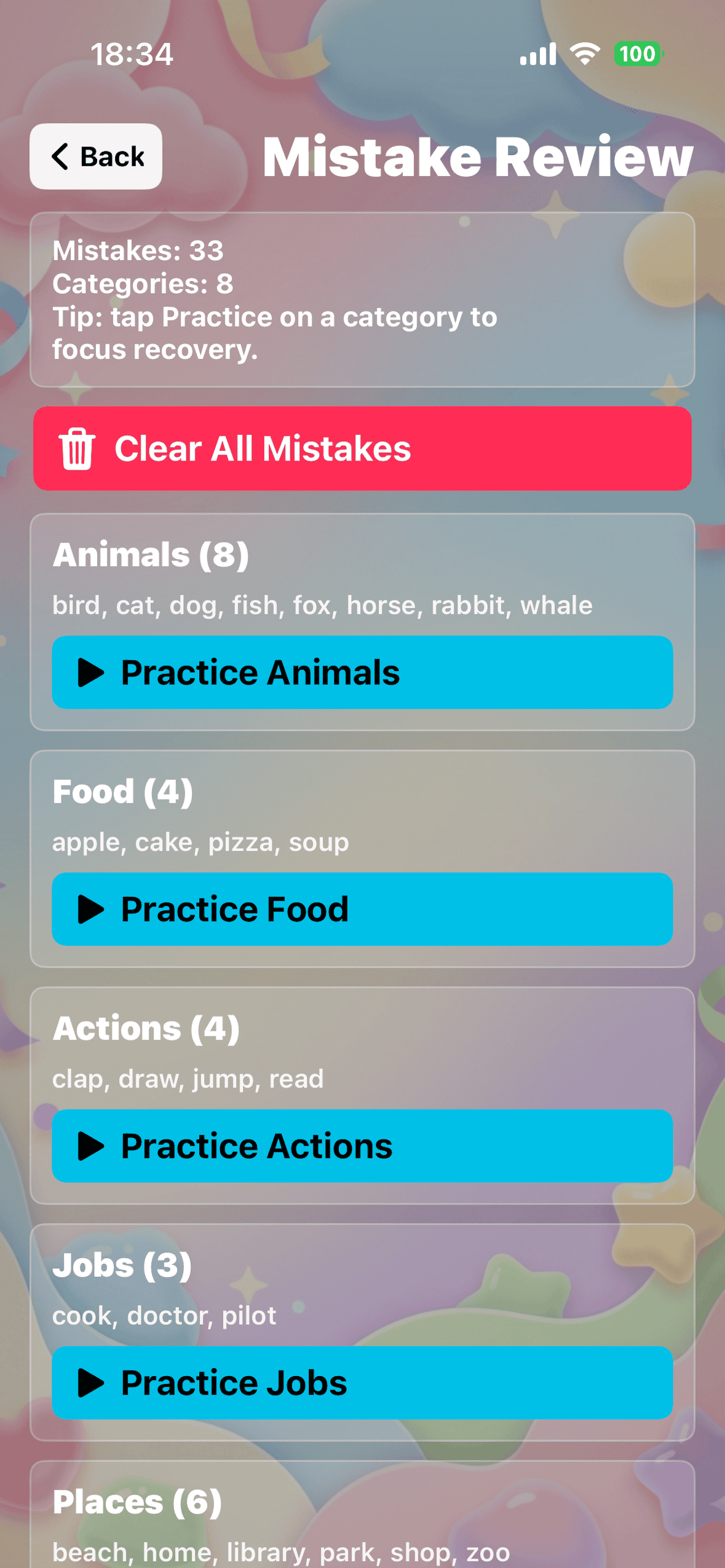 Word Catch Rain screenshot 5