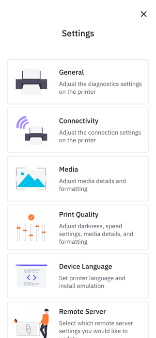Zebra Printer Setup Utility v3 Screenshot 2 of 8