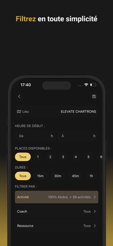 Elevate Premium Fitness screenshot